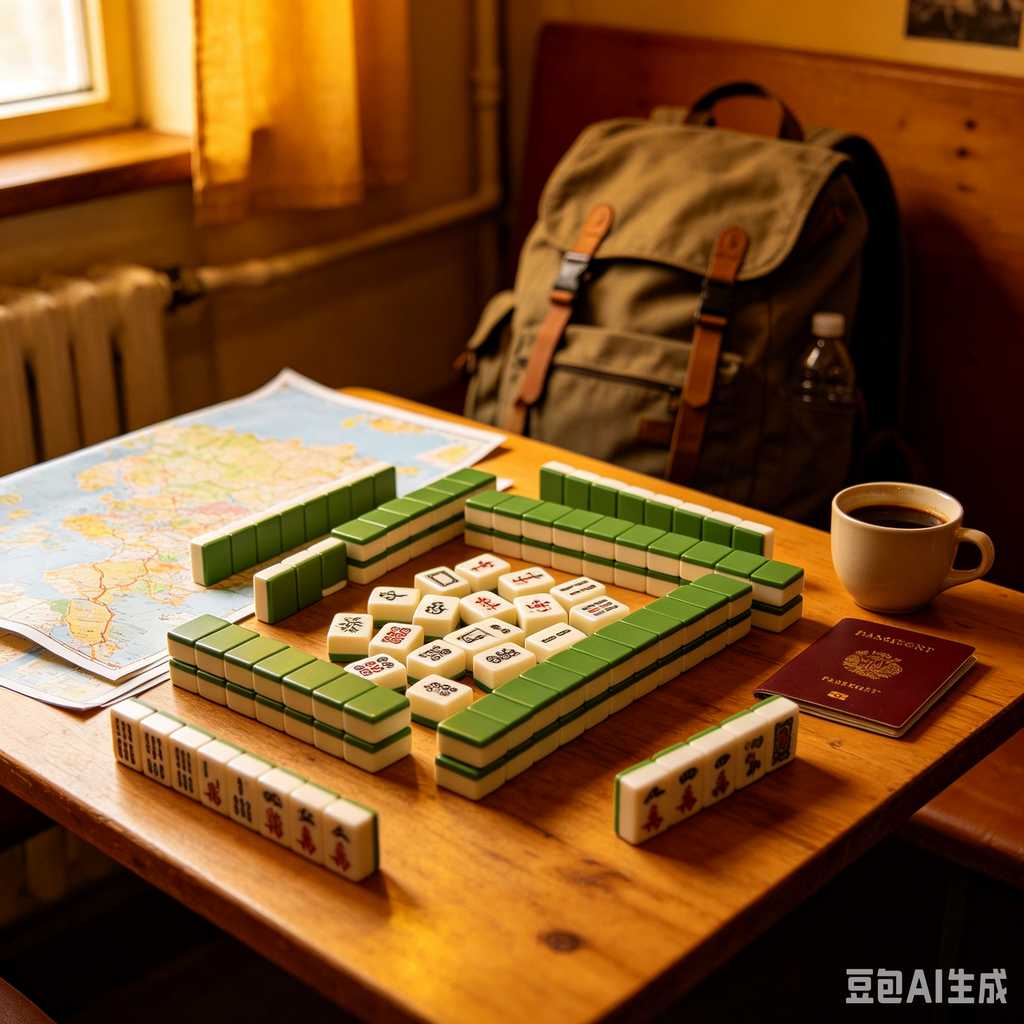 classic text mahjong set
