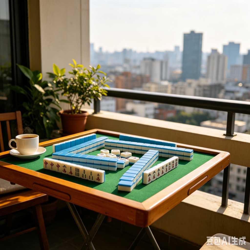 bamboo mahjong set
