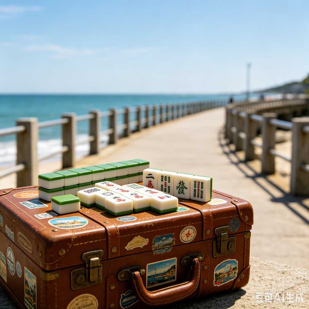 vacation mahjong set
