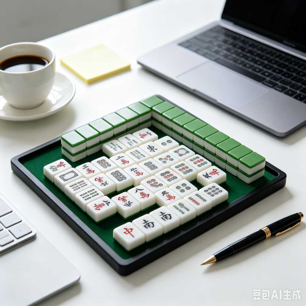 wear resistant print mahjong set