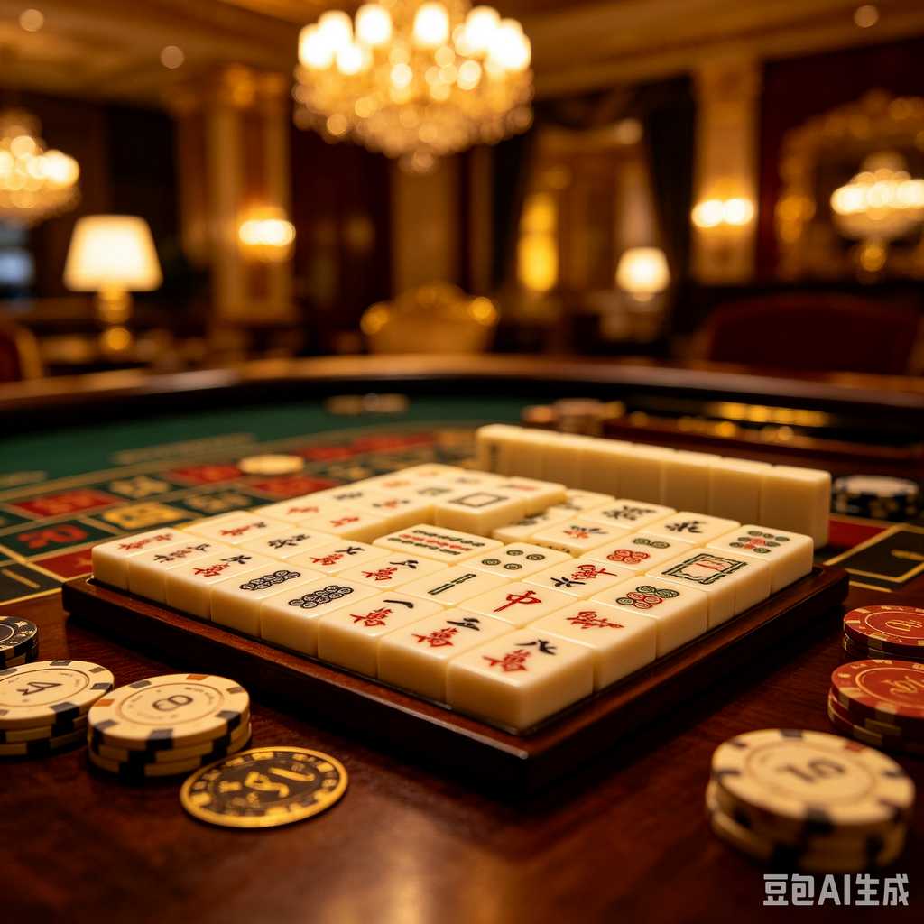 special color mahjong set gift
